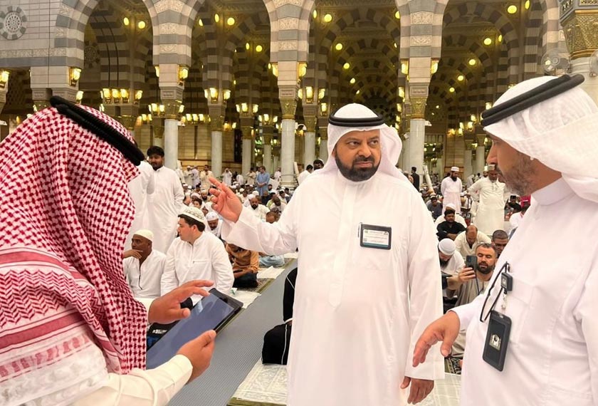 Pihak pengurusan memantau operasi harian di Masjidil Haram.
