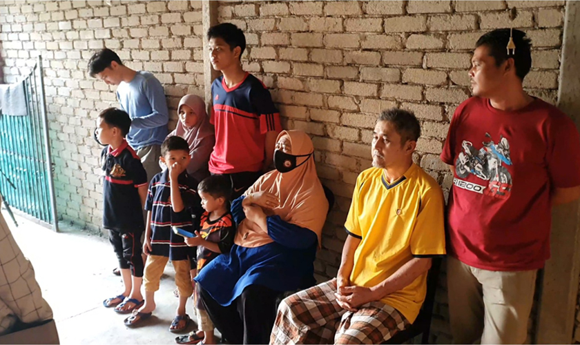 Empat daripada tujuh anak Allahyarham Rubiah diletakkan di bawah jagaan nenek mereka manakala dua lagi dijaga bapa. - Astro AWANI