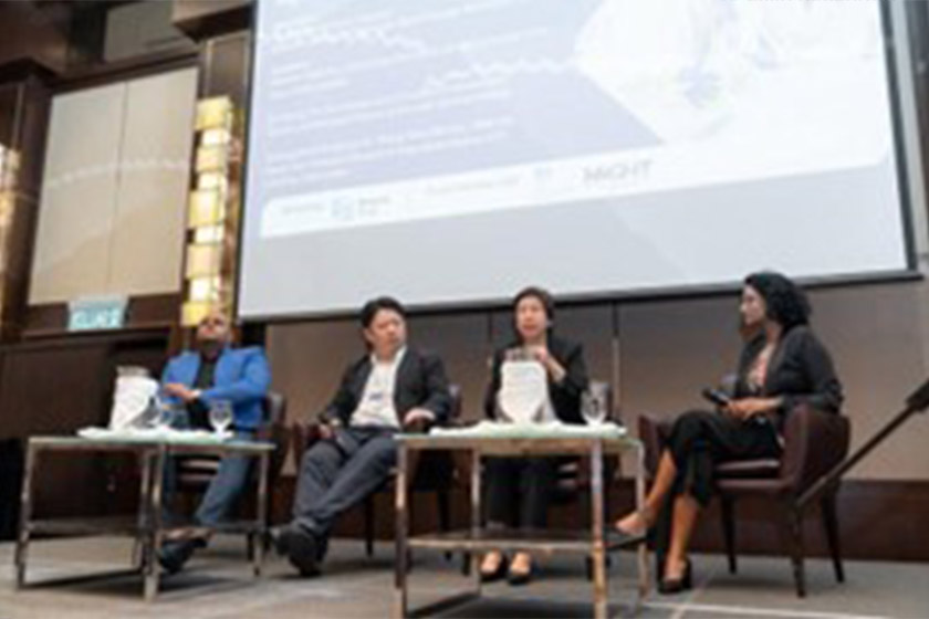 Left to right: Matthew Rajendra, Dr Yeong Che Fai, Distinguished Professor Dr. Phang Siew Moi and Dr Mahaletchumy Arujanan at the panel session. - BRITISH COUNCIL