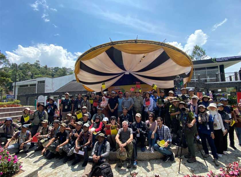 Antara peserta yang menyertai Fraser's Hill International Bird Race 2023