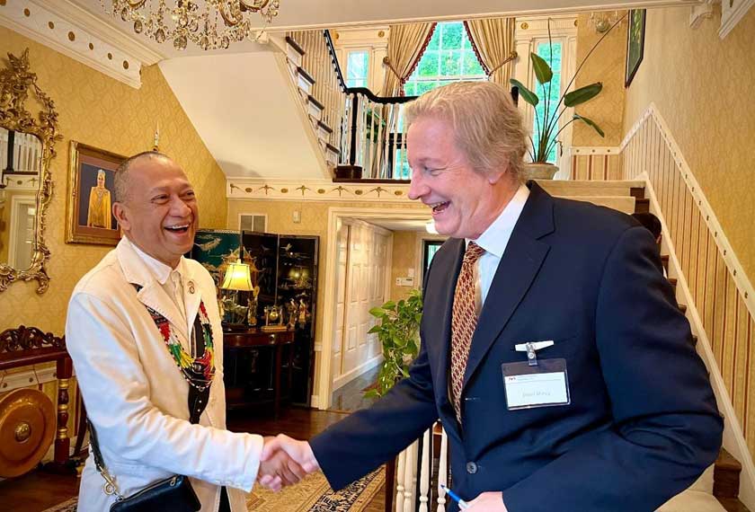 Acara yang digelar “An Evening with Friends of Malaysia” itu juga diadakan bersempena dengan sambutan ulang tahun ke-66 hubungan dua hala antara kedua-dua negara