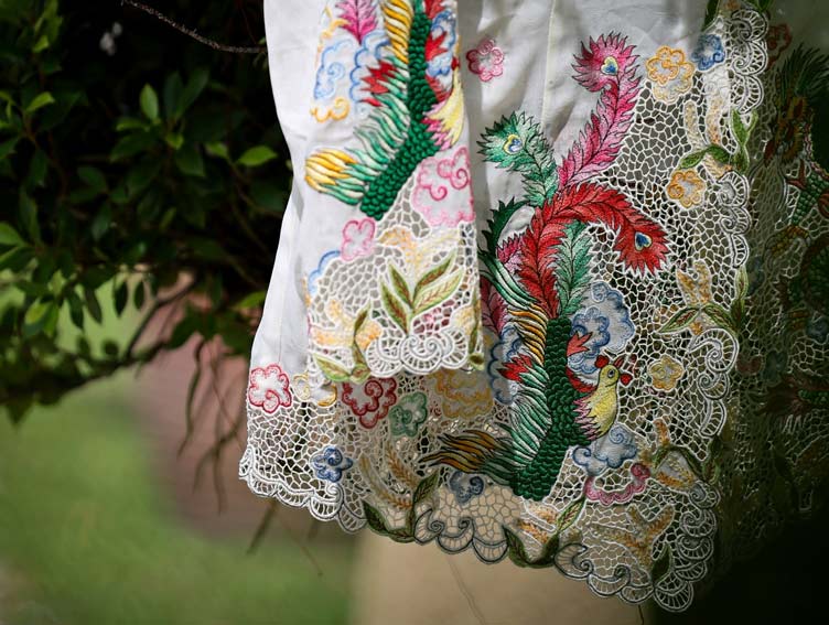 Embroiderers said a piece of traditionally handcrafted embroidery costs between RM2,000 and RM5,000, depending on the complexity of the artwork, which can take months to produce. - via BERNAMA