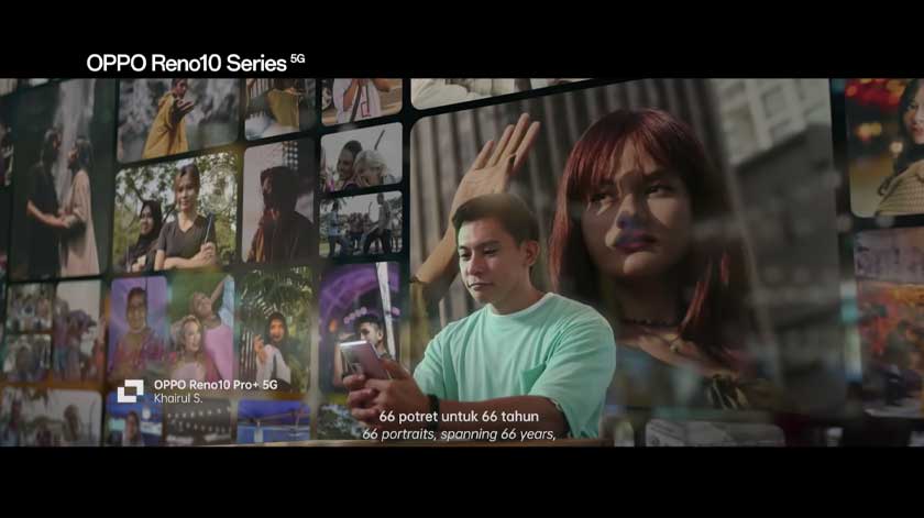 Wajah-wajah Malaysia dirakam dalam 66 potret.