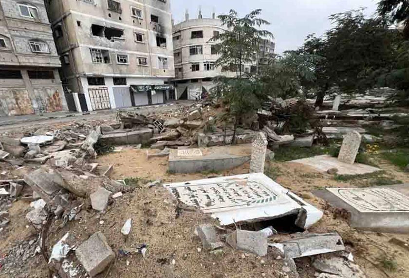 Sebanyak enam kawasan tanah perkuburan dirosakkan atau dimusnahkan sejak beberapa minggu lalu. - Foto agensi