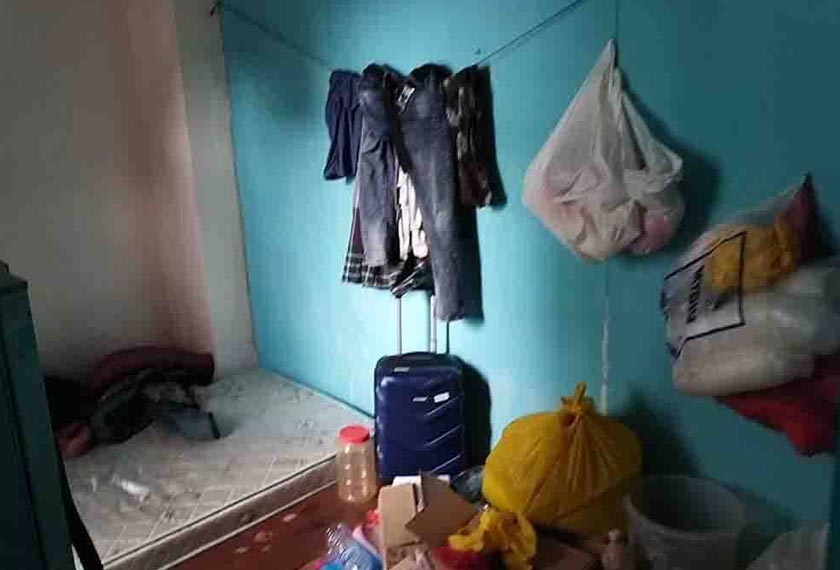 Keadaan bilik sewa warga asing di sekitar Jalan Silang, Kuala Lumpur pada Khamis. - Foto Sinar Harian