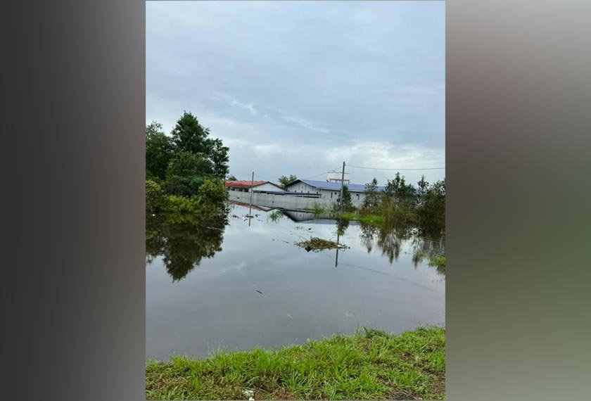 Situasi banjir terkini di Rantau Panjang ketika ini.