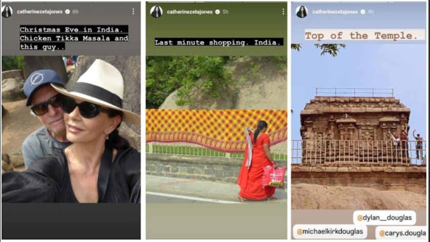 Instagram @catherinezetajones