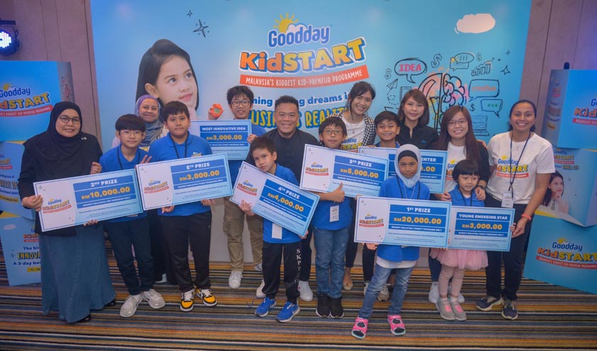 Para pemenang program Goodday KidSTART.