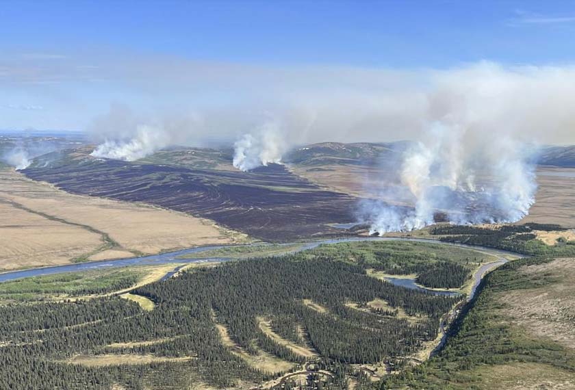 Perkembangan tahun demi tahun memungkinkan zon Artik menjadi semakin hijau, menjadi sama seperti kawasan di barat daya Alaska ini. - AP