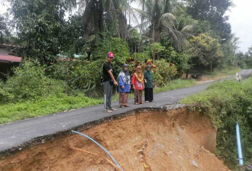 Apa yang dibimbangkan adalah sekiranya ada penduduk yang menceroboh dan cuba menggunakan laluan itu tanpa pengetahuan. - Foto Astro AWANI