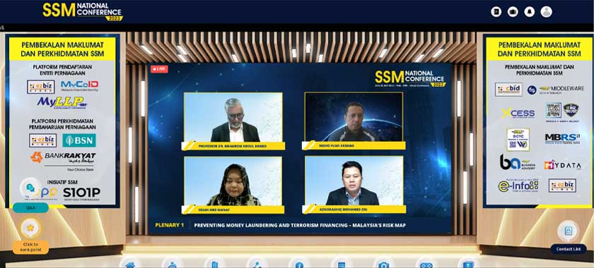 11 sesi plenari dengan tajuk-tajuk yang menarik bagi perbincangan bersama 48 ahli-ahli panel.