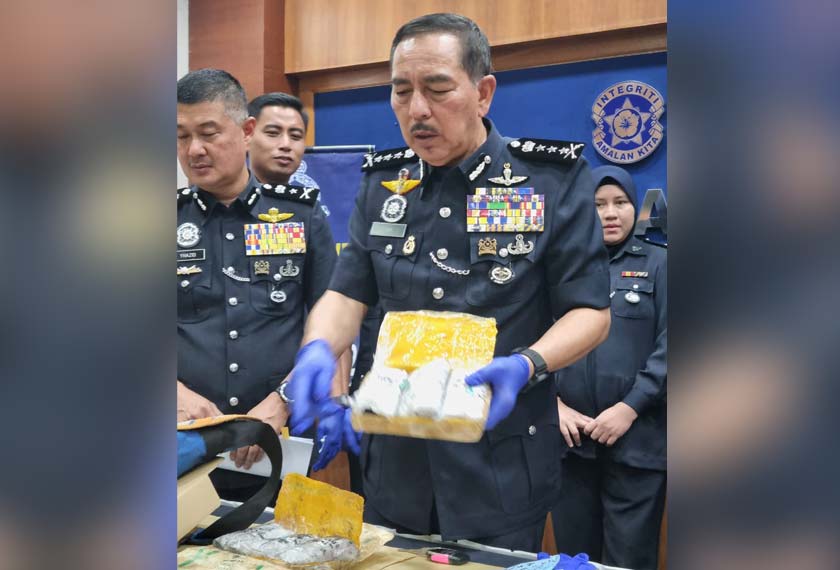 Antara dadah yang dirampas polis Kelantan dalam serbuan sempena Op Tapis yang dilancarkan di negeri itu. - Foto Astro AWANI