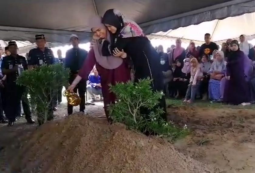 Allahyarham meninggalkan seorang isteri dan sepasang cahaya mata berusia empat tahun dan setahun empat bulan. - Foto Astro AWANI