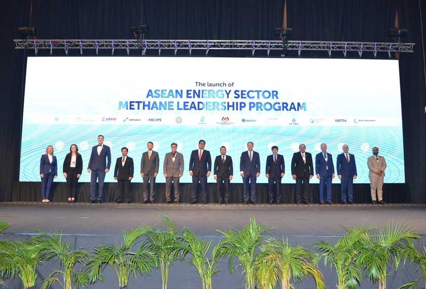 Petronas melancarkan Program Pemimpinan Gas Metana Sektor Tenaga ASEAN (MLP) bersama rakan strategik untuk pelepasan gas metana.