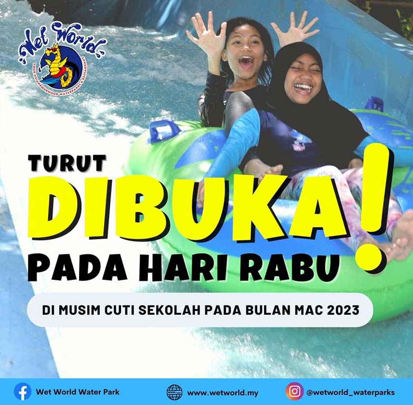 The Water Playground has over 10 amazing attractions for a splashing good time with the family. - Astro AWANI