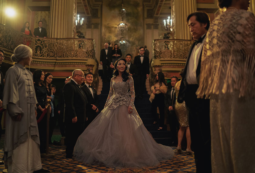 Through the film she is presented with alternate versions of her life, including the glamorous existence of a movie star. - IMDB