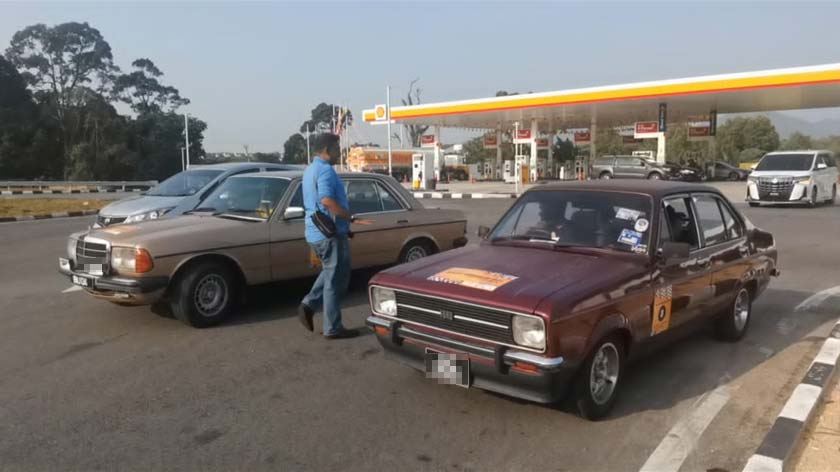 Antara kenderaan klasik yang menyertai program Rentas Peninsular 2023. - Astro AWANI