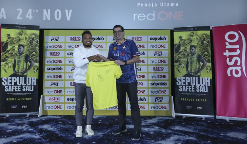 Pemilihan Safee sebagai tokoh utama dalam dokumentari pelaburan mereka itu adalah demi mewujudkan seorang suri teladan yang mampu dicontohi atlet-atlet muda di negara ini. - Foto Stadium Astro