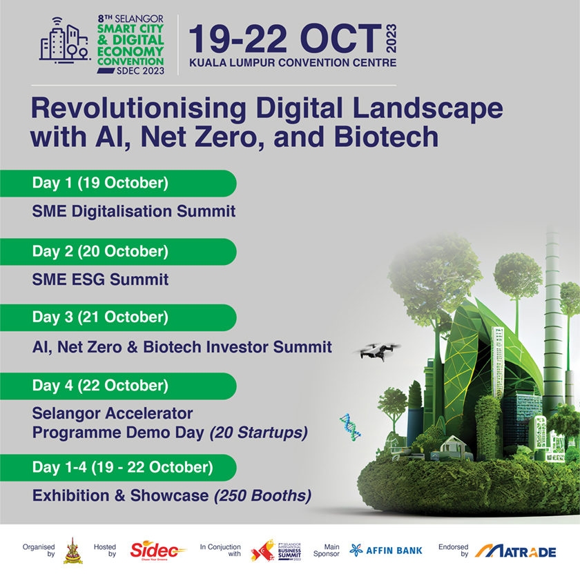 akan berlangsung selama empat hari bermula 19 hingga 22 Oktober bertempat di Pusat Konvensyen Kuala Lumpur (KLCC).