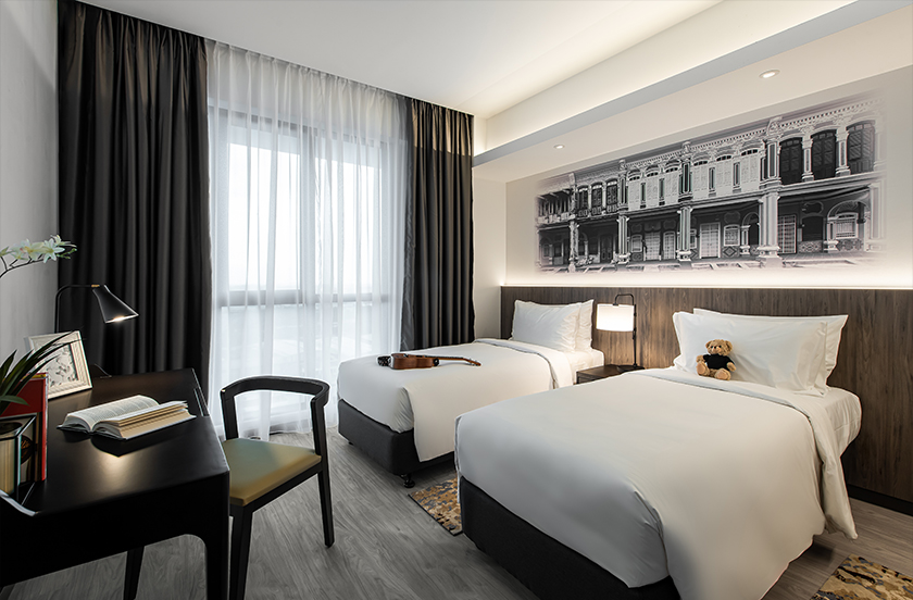 Citadines menyediakan pilihan penginapan jenis studio dan apartment.