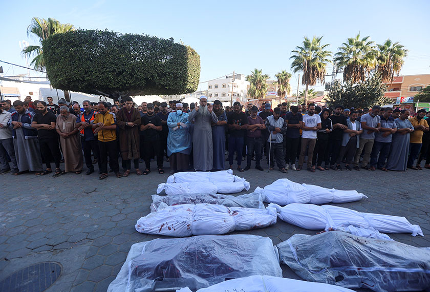 Kematian rakyat Palestin di Gaza kian meningkat susulan serangan udara rejim zionis. Gambar: Agensi Antarabangsa