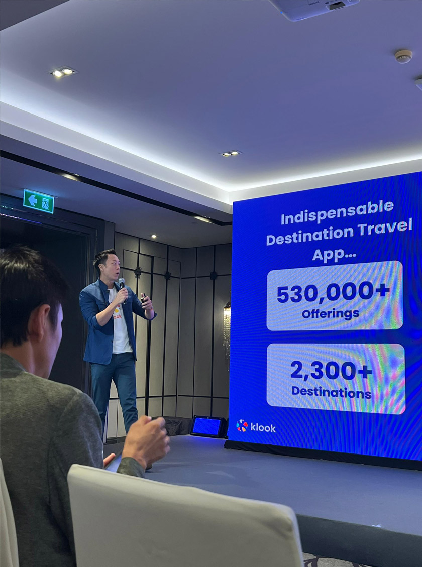 Klook ambil peluang perhebat pemasaran kandungan sosial.