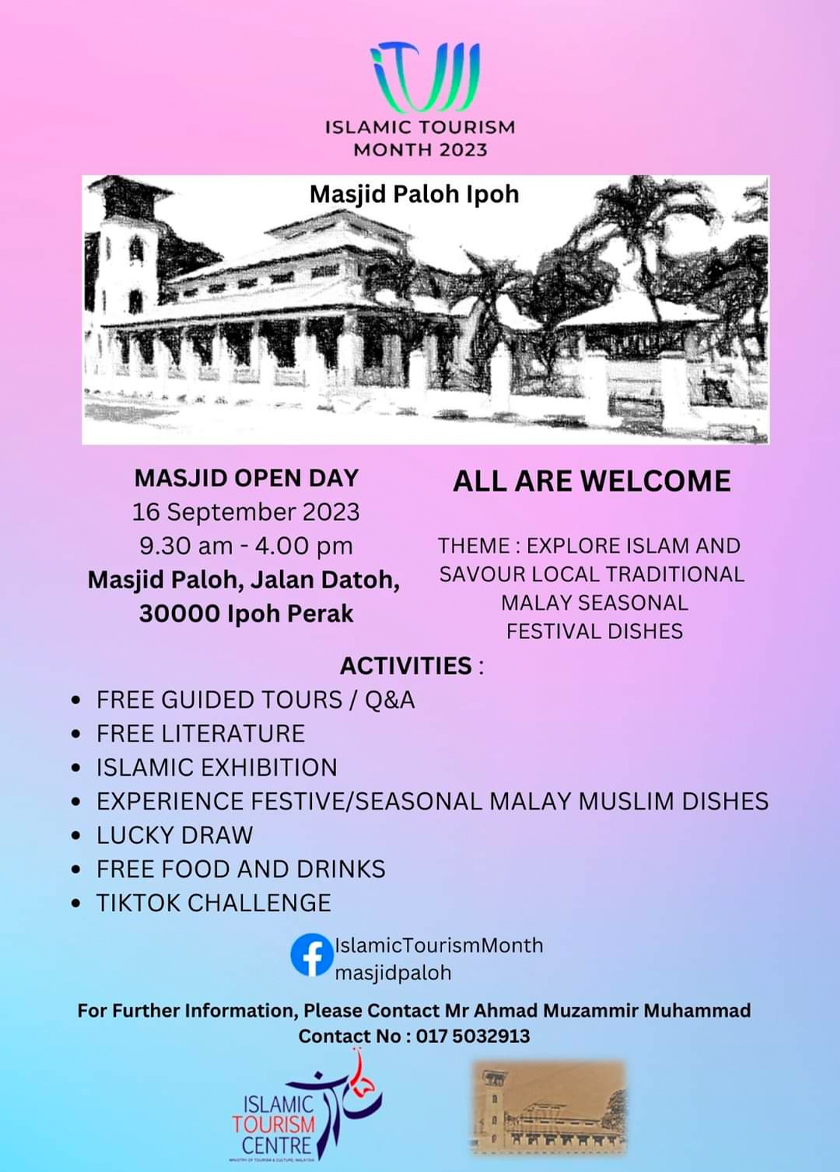 Jejak warisan yang julung-julung kali dianjurkan di masjid berusia lebih 100 tahun itu dianjurkan oleh Islamic Tourism Centre. - Foto Islamic Tourism Centre