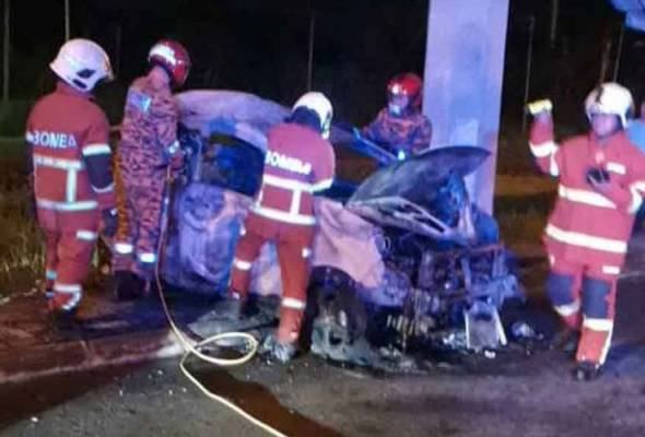 Dua rentung dalam nahas tiga kenderaan | Awani