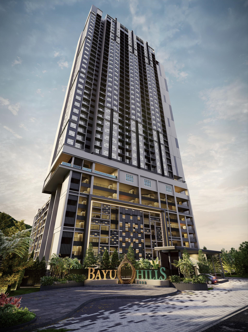 Dengan saiz unit antara 500 hingga 1,067 kaki persegi,  Bayu Hills menggabungkan keharmonian antara kehidupan moden dan ketenangan alam semula jadi.