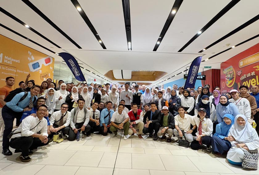 Sebahagian daripada perunding dan pelanggan Imtiyaz Consultancy dan Alfa Consultancy hadir pada sesi menonton filem Kahar: Kapla High Council baru-baru ini.