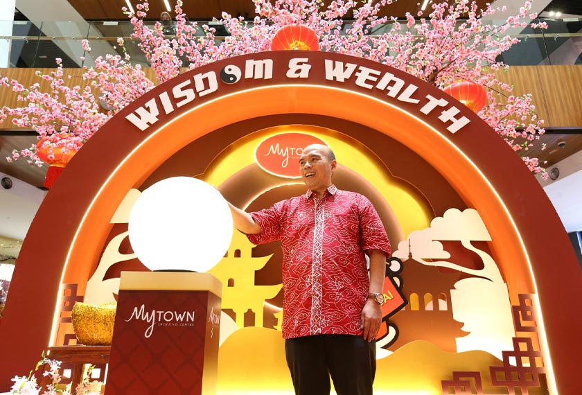 Pelancaran 'Wisdom and Wealth' yang disempurnakan oleh Pengurus Besar MyTOWN -Gambar MyTOWN