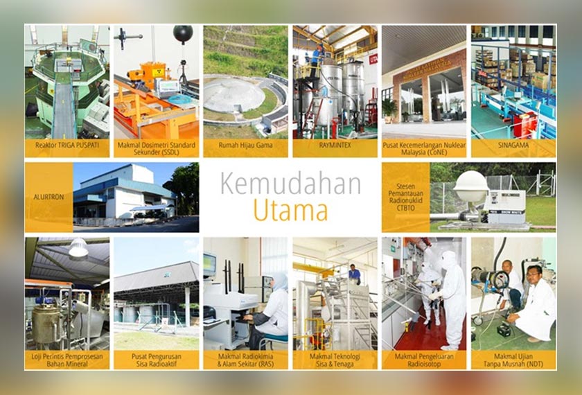 Kemudahan utama teknologi nuklear negara. - Sumber: Nuklear Malaysia
