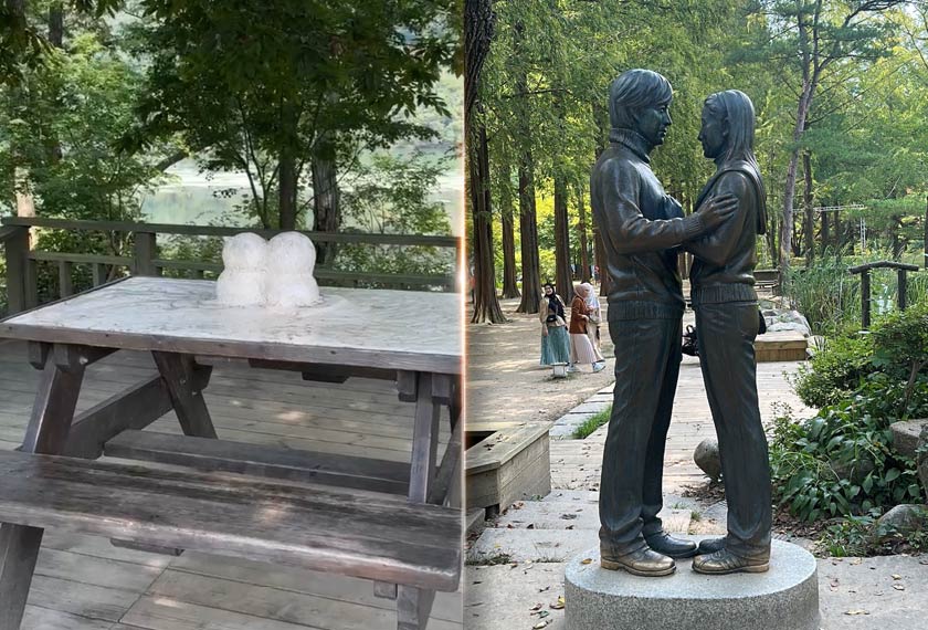 Kalau anda peminat drama bersiri Winter Sonata, anda pasti tidak mahu melepaskan peluang untuk mengambil gambar di lokasi ini 