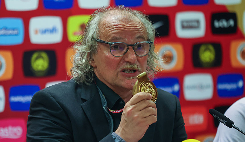 Petar Segrt, jurulatih Tajikistan. - Gambar fail BERNAMA