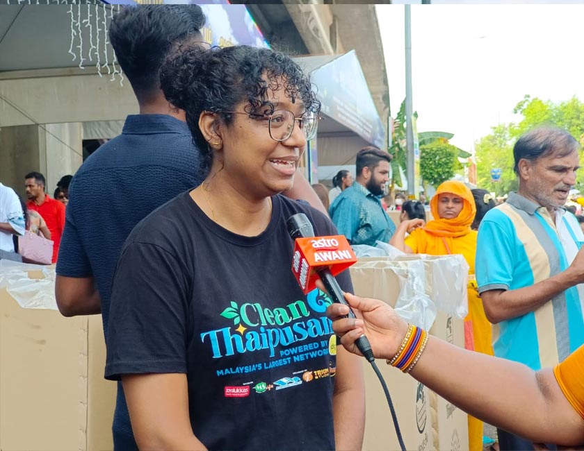 According to Karpagarasee Ramaksihnan, the Team Leader of Clean Thaipusam at Batu Caves, their objectives expanded beyond merely collecting rubbish. - Astro AWANI