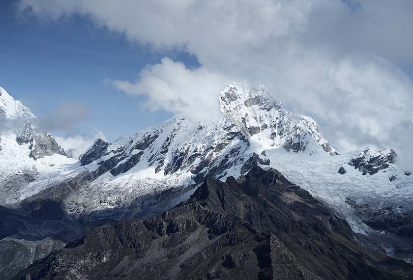A view of the Cordillera Blanca mountain range in the Peruvian Andes, Peru. - REUTERS/Angela Ponce 