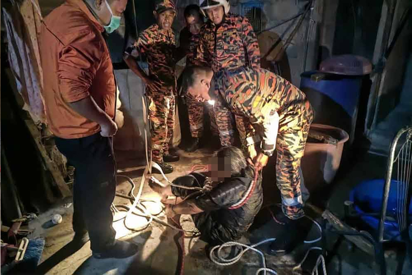 JBPM Rantau Panjang berjaya menyelamatkan seorang wanita yang dipercayai terjatuh ke dalam perigi sedalam 9.14 meter di Felcra Bukit Tandak, Rantau Panjang pada Rabu.