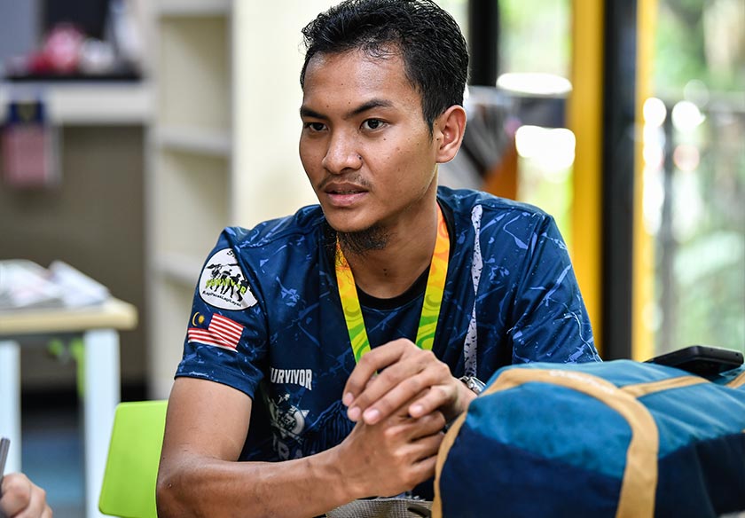 Muhammad Hanif Muhammad Abdul Wahid. --fotoBERNAMA