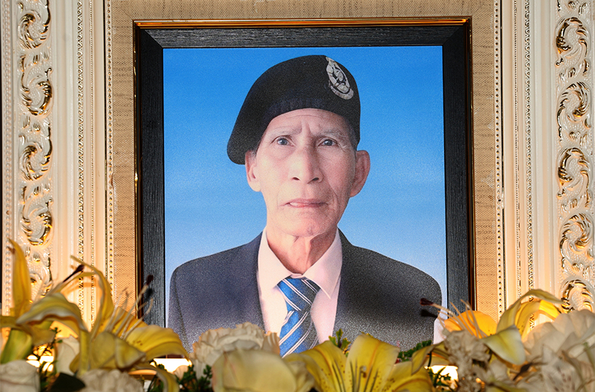 Mendiang Kpl (B) Etin Jam, seorang penerima pingat Seri Pahlawan Gagah Perkasa (SP) yang meninggal dunia Selasa lepas. - Foto Bernama