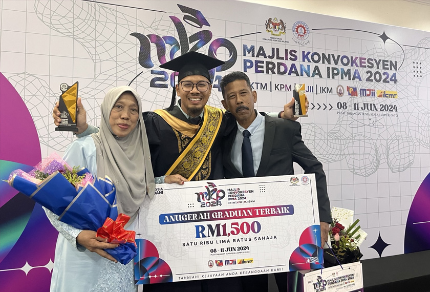 Aiman Syahmi Adnan antara contoh terbaik anak MARA cemerlang.