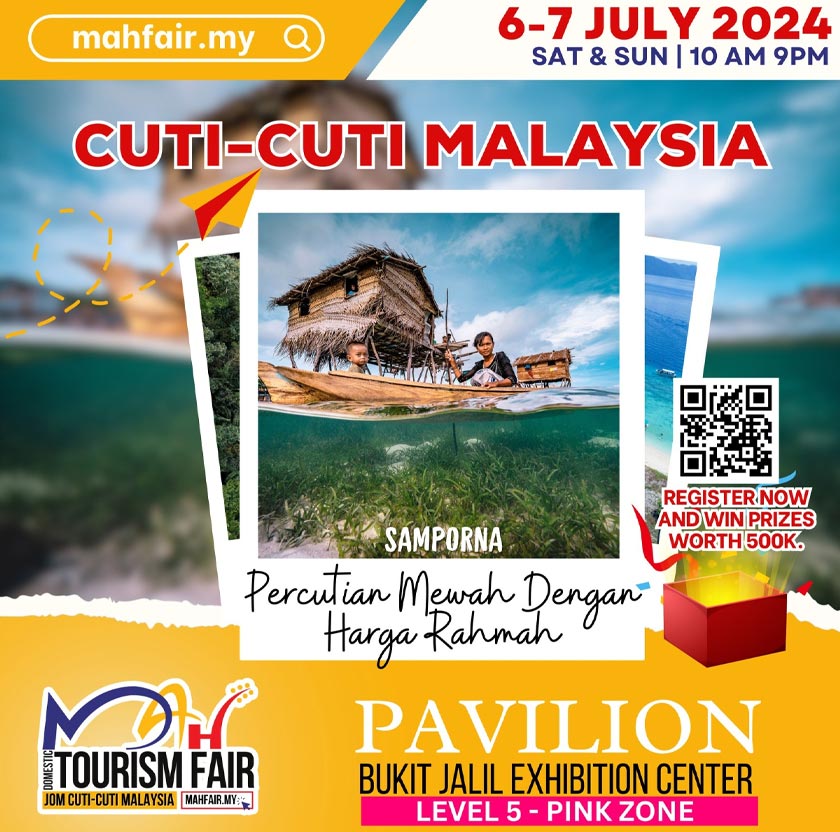 Dapatkan percutian mewah dengan harga rahmah.