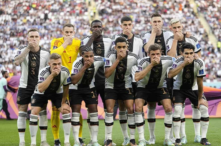 Jersi yang dipakai pada Piala Dunia 2022 di Qatar. - Foto Agensi