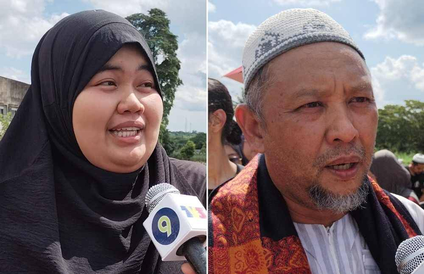 Intan Naimah, Ahmad Shahfarin. - Foto Sinar Harian
