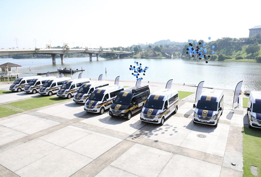 14 SPV yang diterima akan diserahkan kepada setiap negeri dan dua lagi akan ditempatkan di Ibu Pejabat SPRM Putrajaya. - Foto SPRM