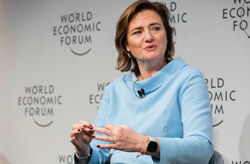 Karien van Gennip’s portfolio ranges from labour market policy to childcare and child benefit schemes. - Image: World Economic Forum/Jakob Polacsek/ via REUTERS