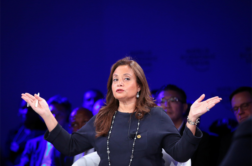 Dr Amani Abou-Zeid has also held leadership roles at organizations such as the African Development Bank and UNDP. - Image: REUTERS/Sumaya Hisham/ via WEF