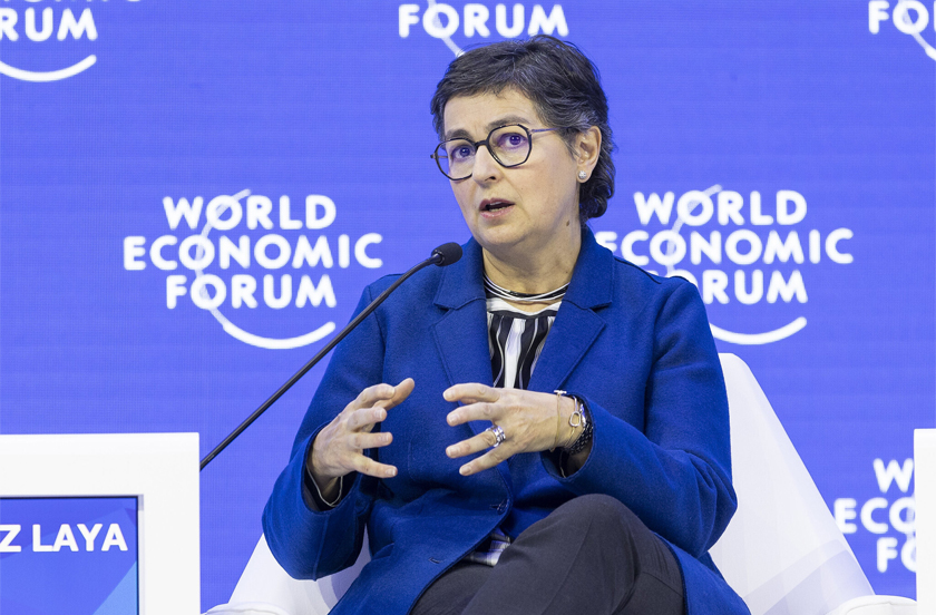 Arancha González Laya was Spain’s Minister of Foreign Affairs, European Union and Cooperation, between 2020-2021. - Image: World Economic Forum/Benedikt von Loebell/via REUTERS