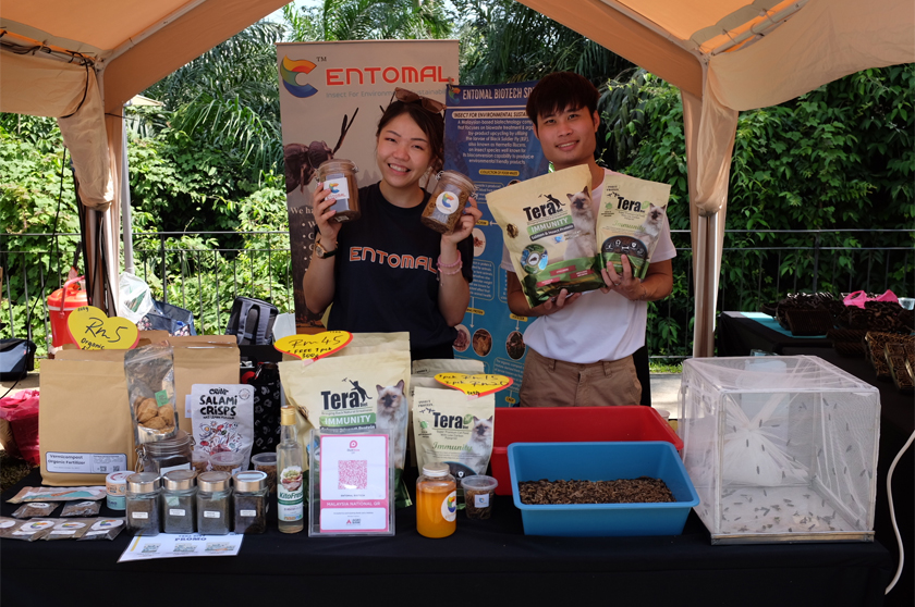 Entomal Biotech membawa penyelesaian rawatan sisa makanan secara mampan dengan larva lalat askar hitam.