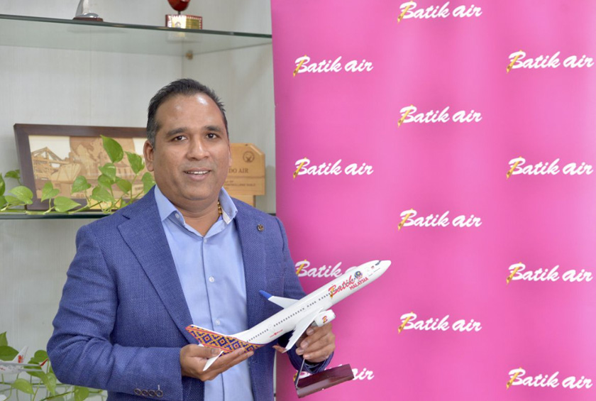 CEO Batik Airline Datuk Chandran Rama Muthy. - Foto DagangNews