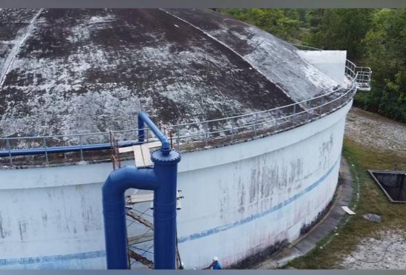 Masalah bekalan air bersih di Marang selesai dengan pojek naik taraf dua tangki